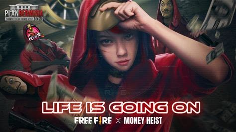 LIFE IS GOING ON FREE FIRE THEME SONG MONEY HEIST || FREE FIRE MONEY ...