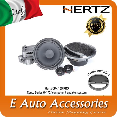 Hertz CPK 165 PRO Cento Series 6 1 2 2 Way Component Car Speaker