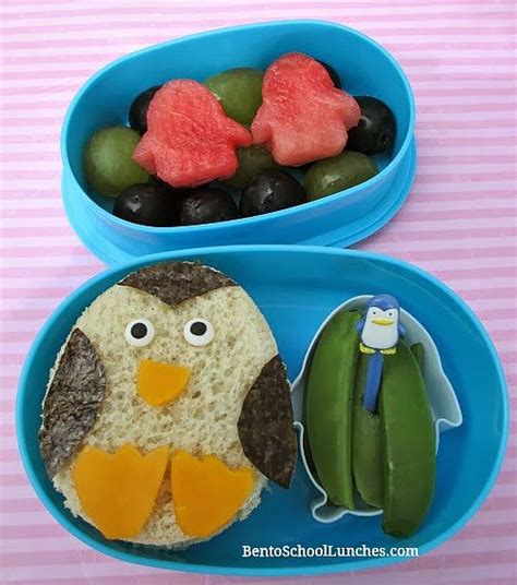 Penguin Bento Fun Kids Food Kids Meals Lunch Box Idea