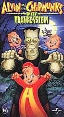 Alvin And The Chipmunks Meet Frankenstein Vhs English Version