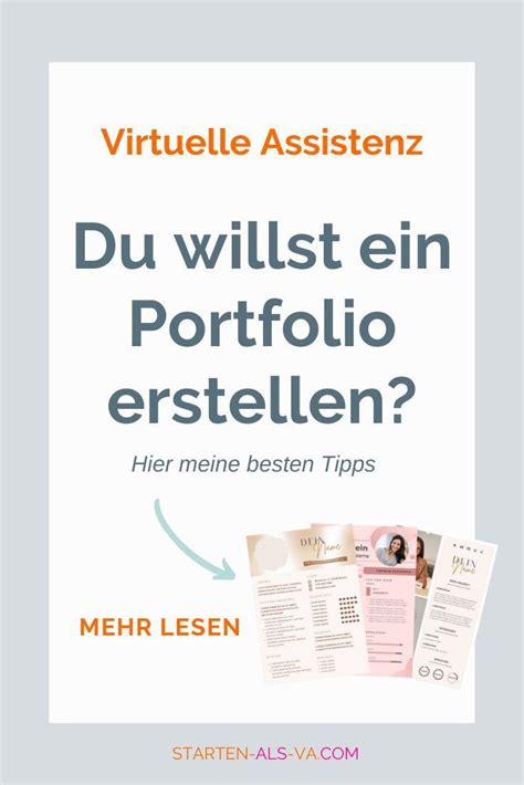 Erfahre Hier Wie Du Dir Ein Professionelles Portfolio F R Deine