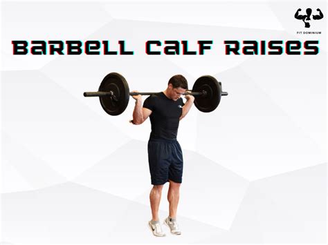 Barbell Calf Raises How To And Benefits Fitdominium