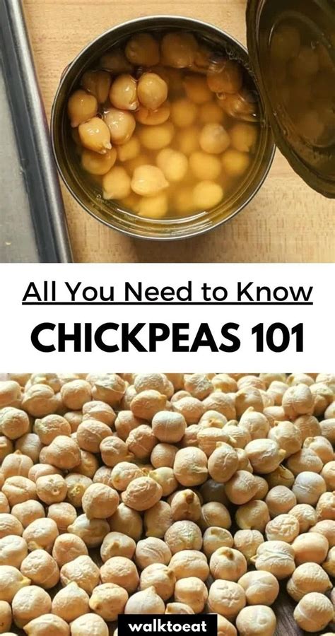 Chickpeas 101 Your Ultimate Guide To Chickpeas Walktoeat Video