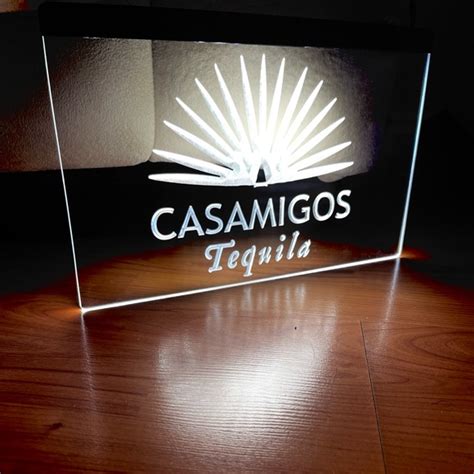 Other | Casamigos Tequila Led Neon White Light Sign 8x12 | Poshmark