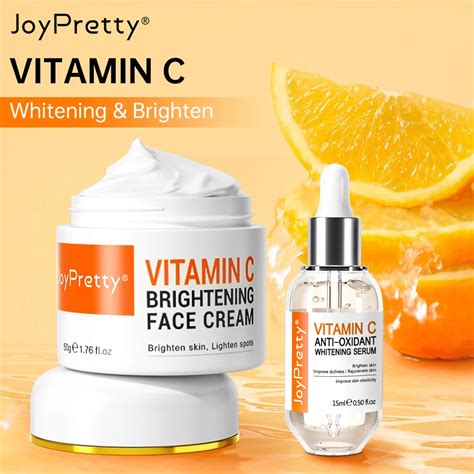 Joypretty Vitamin C For Face Cream Whitening Dark Spots Removal Shrink