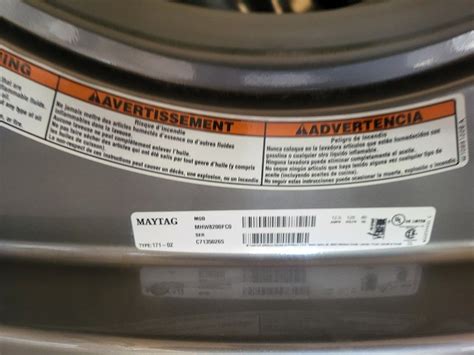 Washer And Dryer Electric Maytag Super Capacity Plus Whit Warranty 600