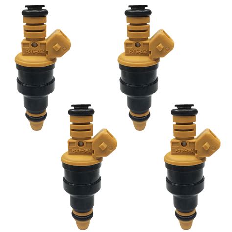 Set Of 4 Upgrade Flow Matched Fuel Injector For 2 5L Jeep Wrangler 19lb