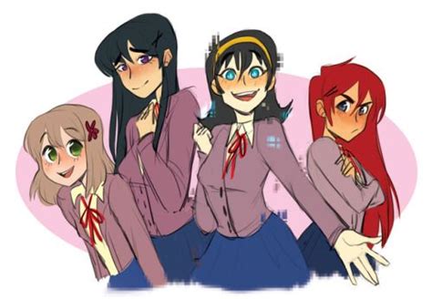 ☀️🌵☀️ Doki Doki Literature Club Au Anyone Just Leslie South