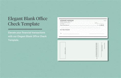 28+ Blank Check Template - DOC, PSD, PDF & Vector Formats | Free ...