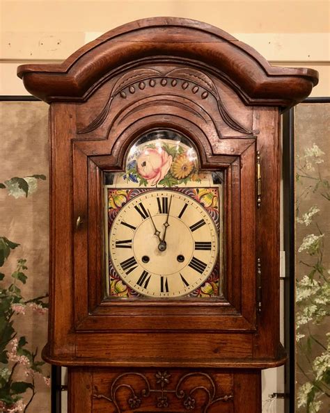 Antique French Provincial Grandfather Clock, circa 1860 at 1stDibs | french style grandfather clocks