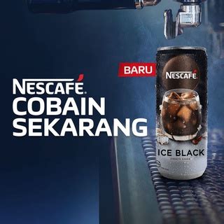 Jual Kopi Nescafe Kaleng Ice Black Can Ml Harga Satuan Shopee