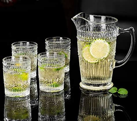 Buy Vilon Italian Premium Set Of Romantic Water Glasses With Ml