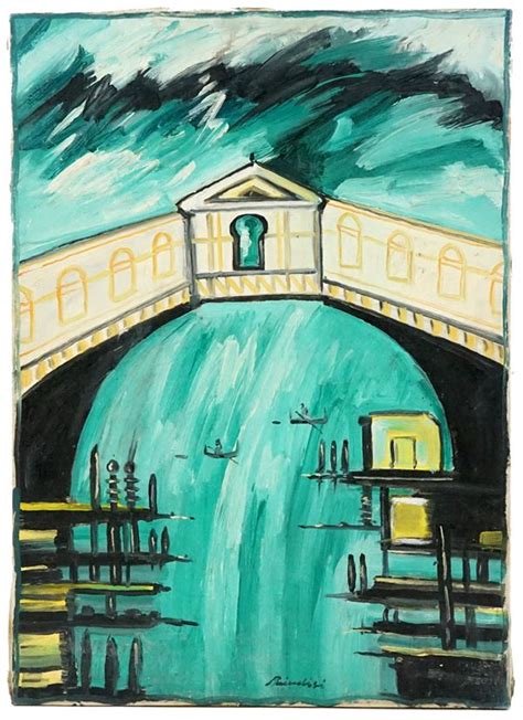 Scorcio Di Venezia Olio Su Tela Cm 50x70 Firmato Brindisi Asta