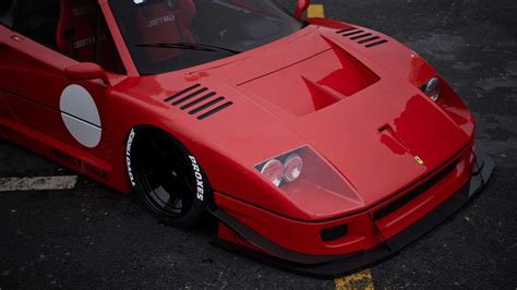 Liberty Walk Has Made A Widebody Ferrari F40 For The Tokyo Auto Salon ...