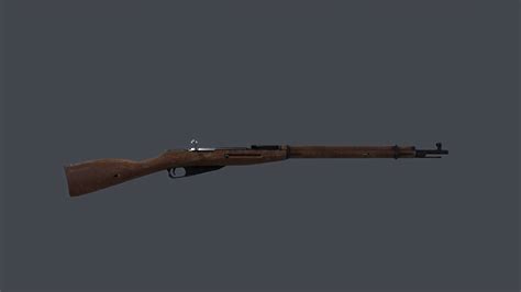 Mosin Rifle 3D Model - TurboSquid 2104258