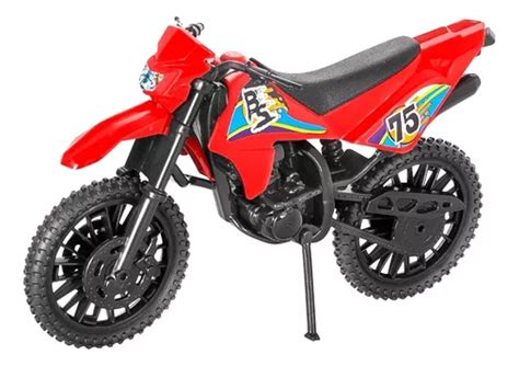 Moto De Juguete Bs Toys Mini Moto Trilha Color Rojo Mercadolibre