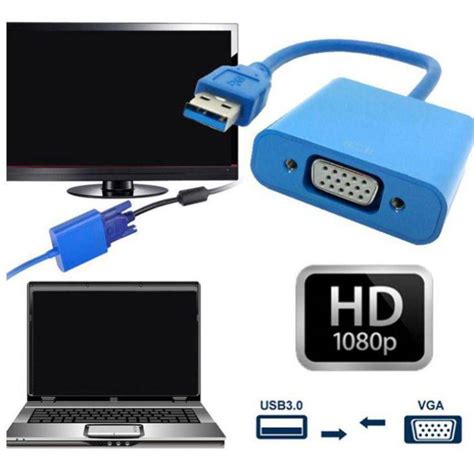 Konwerter Adapter Usb 3 0 Vga Karta Hd Graficzna Inna Marka Sklep