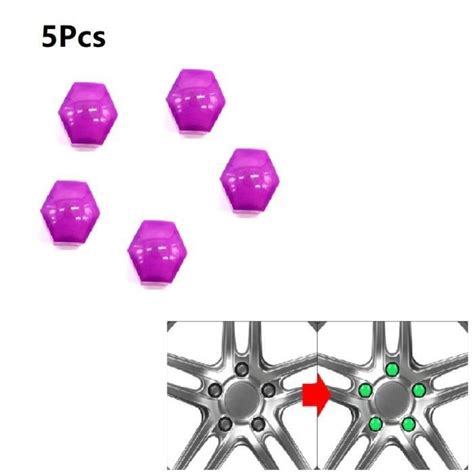 Pcs Voiture Crou De Roue Chapeaux De Moyeu Automatique Cache Vis