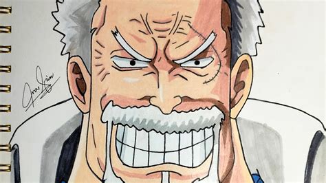 Drawing Monkey D Garp Garp One Piece Anime Drawing YouTube