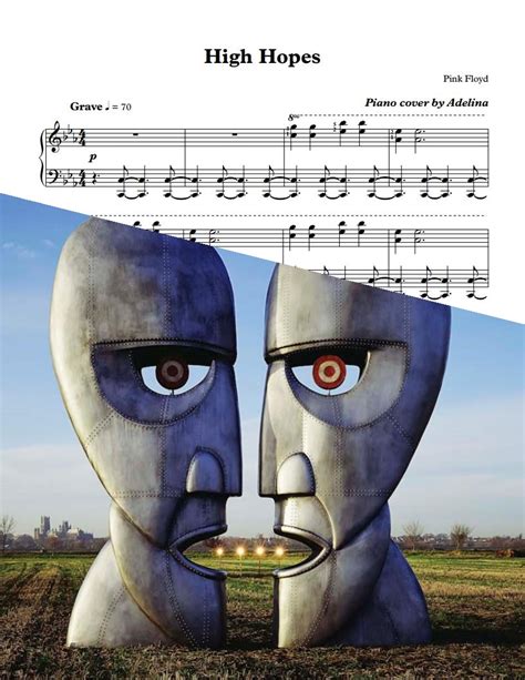 High Hopes Pink Floyd Piano Sheet Music