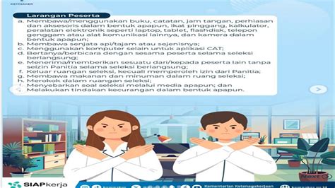 Kumpulan Ketentuan Pelaksanaan Skd Cpns Kemnaker Simak Ketentuan