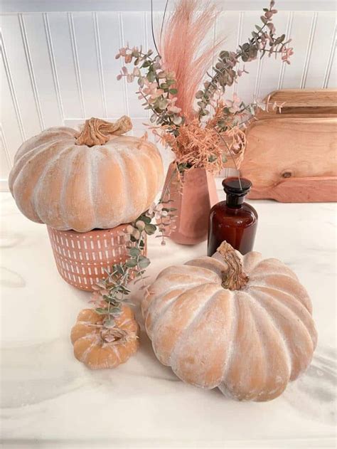 How To Easily Make A Terra Cotta Pumpkin Pottery Barn Pumpkin