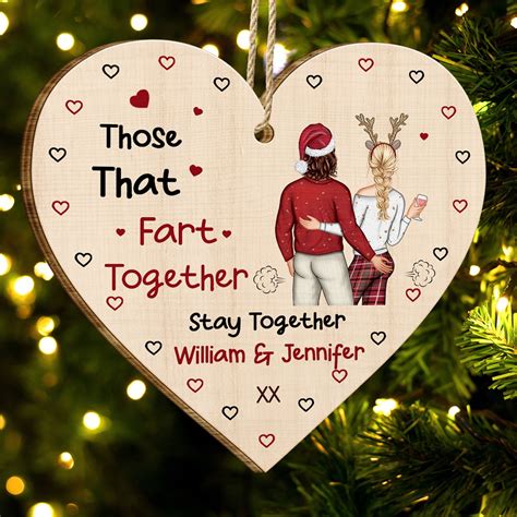 Those That Fart Together Stay Together - Funny Christmas Gift For Coup