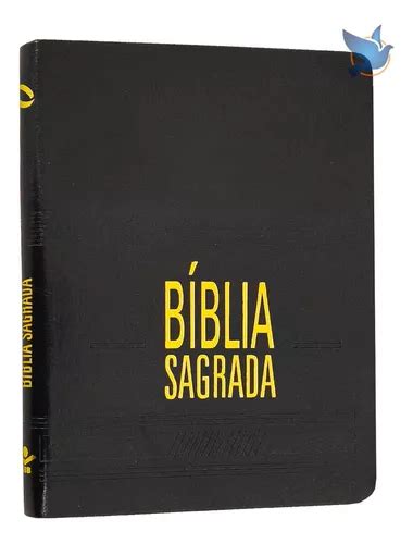 Bíblia Sagrada Slim Lt Grande Naa Capa Couro Sintético preta