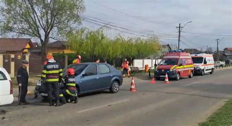 Accident cu două victime lângă Primărie ArgeșPlus