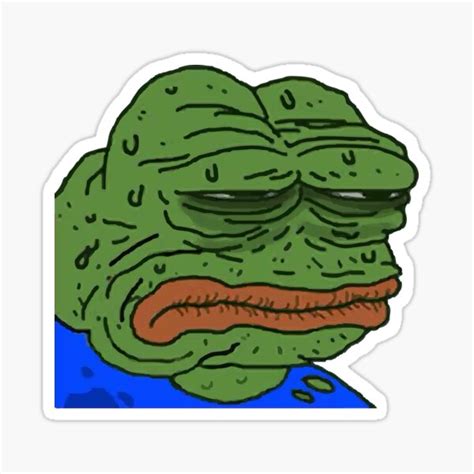 Old Pepe Meme Sticker For Sale By Iluvmemes Redbubble