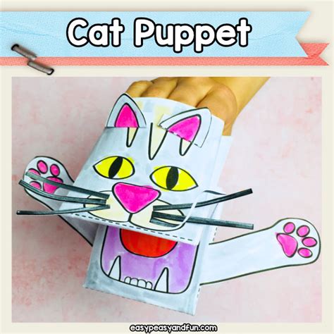 Cat Hand Puppet – Easy Peasy and Fun Membership