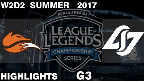 Fox Vs Clg Game Highlights Na Lcs Summer Echo Fox Vs