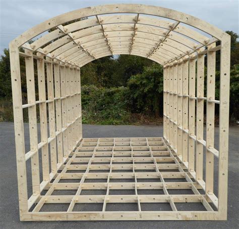 Shepherds Hut Frame Kit 4200mm X 2590mm Cnc Design Shepherds Hut