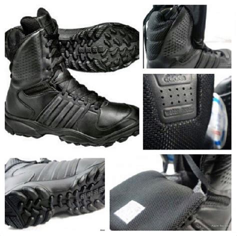 Adidas Gsg 92 Black Tactical Boots Mens Fashion Footwear Boots On Carousell