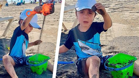 Divers O Na Praia As Crian As Familia Brancoala Youtube