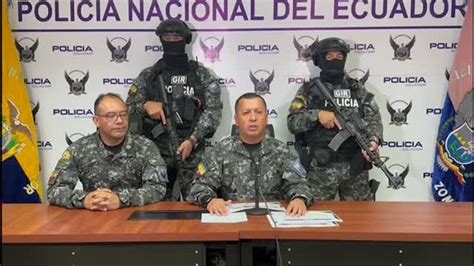 La Polic A De Ecuador Detiene A Dos Hombres Sospechosos De Asesinar Al