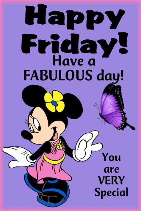 Minnie Mouse Friday Quote Happy Day Quotes Its Friday Quotes Good