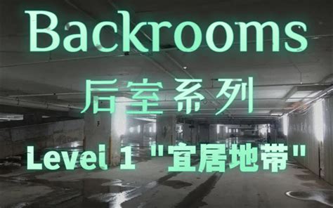 【backrooms后室】第4期 Level 1 宜居地带 扎南橘 扎南橘 哔哩哔哩视频