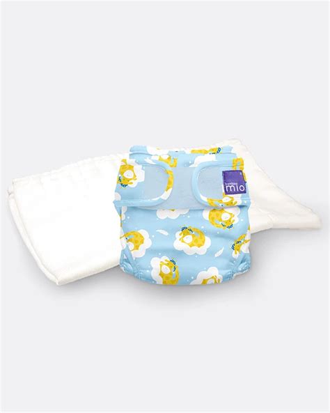 Two Piece Reusable Nappy Collection Mioduo By Bambino Mio Bambino