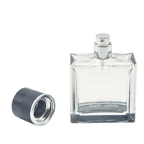 Ml Luxury Square Empty Perfume Bottle With Local Spray Color Specail