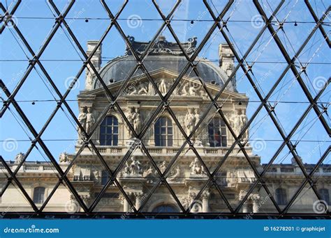 Inside Louvre Pyramid Editorial Photo | CartoonDealer.com #138218347