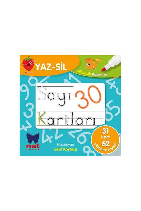 Net Kitap Yaz Sil Sayı Kartları Fiyatları ve Modelleri Pazarama