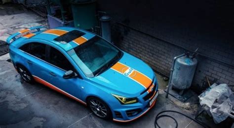 Chevrolet Cruze Gulf Livery | GM Authority