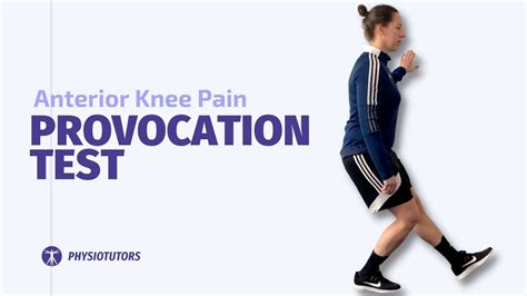 Anterior Knee Pain Provocation Test For Patellofemoral Pain Youtube