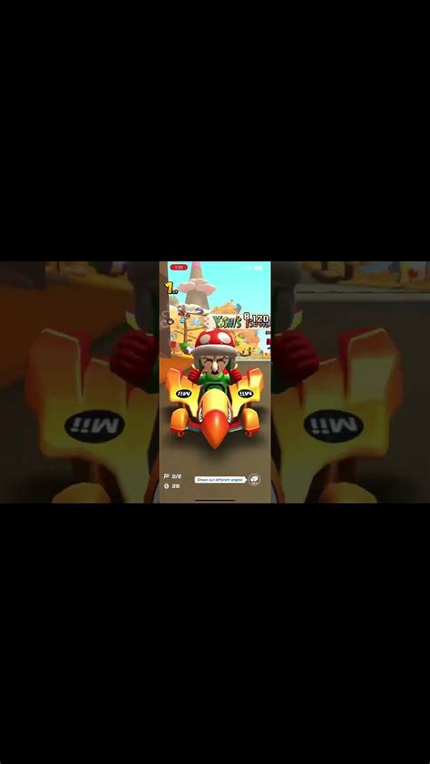 Mario Kart Tour Piranha Plant Mii Racing Suit Gameplay