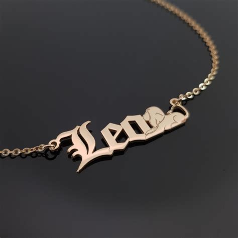 Leo Symbol Necklace – Bel Wholesale Custom Jewelry