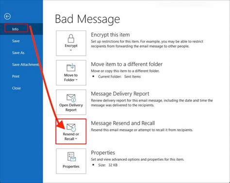 How To Recall Email In Outlook For Mac Within A Minute