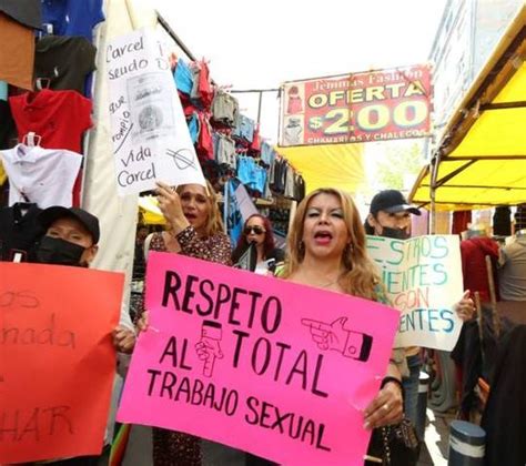 Trabajadoras Sexuales De La Ciudad De México Marcharon Este 1 De Mayo