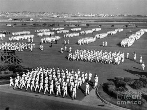 U.s. Naval Training Center, San Diego Photograph by Photo Researchers ...