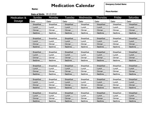 28 Day Medication Expiration Calendar 2025 - Ashly Camille